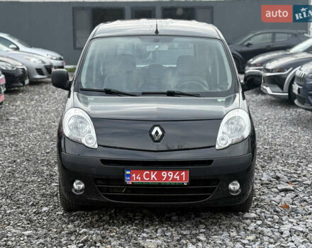 Черный Рено Кенгу, объемом двигателя 1.5 л и пробегом 214 тыс. км за 8999 $, фото 2 на Automoto.ua