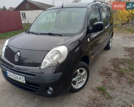 Черный Рено Кенгу, объемом двигателя 1.5 л и пробегом 80 тыс. км за 9650 $, фото 5 на Automoto.ua