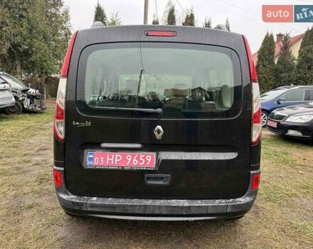 Черный Рено Кенгу, объемом двигателя 1.5 л и пробегом 229 тыс. км за 9250 $, фото 7 на Automoto.ua
