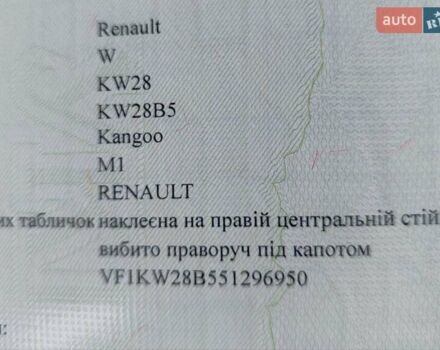 Чорний Рено Кєнгу, об'ємом двигуна 1.5 л та пробігом 230 тис. км за 9400 $, фото 24 на Automoto.ua
