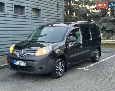 Черный Рено Кенгу, объемом двигателя 1.46 л и пробегом 243 тыс. км за 10900 $, фото 1 на Automoto.ua