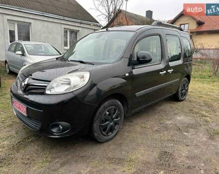 Черный Рено Кенгу, объемом двигателя 1.5 л и пробегом 229 тыс. км за 9250 $, фото 1 на Automoto.ua