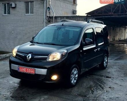 Черный Рено Кенгу, объемом двигателя 1.5 л и пробегом 179 тыс. км за 13500 $, фото 2 на Automoto.ua