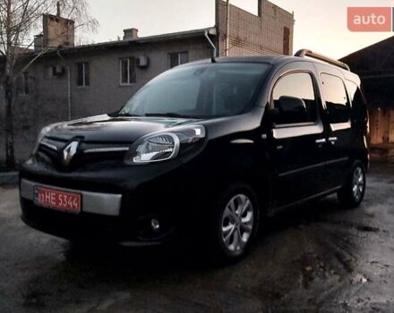 Черный Рено Кенгу, объемом двигателя 1.5 л и пробегом 179 тыс. км за 13500 $, фото 3 на Automoto.ua