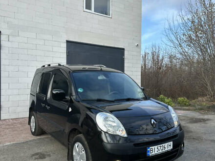 Черный Рено Кенгу, объемом двигателя 1.6 л и пробегом 190 тыс. км за 7199 $, фото 1 на Automoto.ua