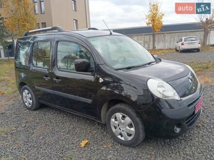 Черный Рено Кенгу, объемом двигателя 1.6 л и пробегом 244 тыс. км за 6700 $, фото 1 на Automoto.ua