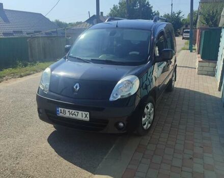 Черный Рено Кенгу, объемом двигателя 1.6 л и пробегом 160 тыс. км за 6100 $, фото 1 на Automoto.ua
