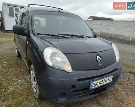 Черный Рено Кенгу, объемом двигателя 1.46 л и пробегом 262 тыс. км за 3800 $, фото 1 на Automoto.ua