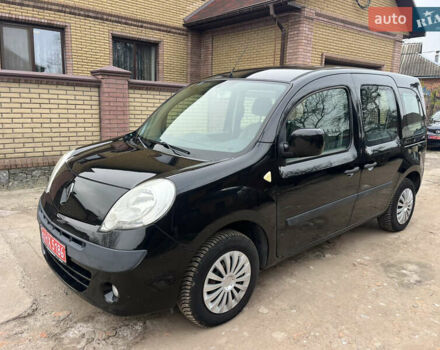 Черный Рено Кенгу, объемом двигателя 1.6 л и пробегом 201 тыс. км за 8400 $, фото 1 на Automoto.ua