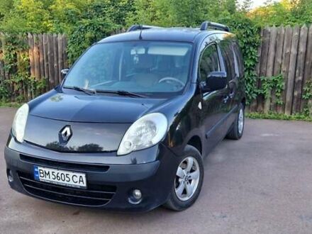 Черный Рено Кенгу, объемом двигателя 1.6 л и пробегом 226 тыс. км за 7350 $, фото 1 на Automoto.ua