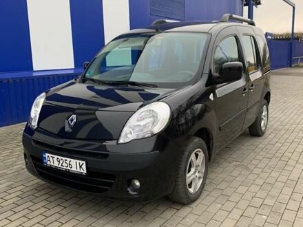 Черный Рено Кенгу, объемом двигателя 1.6 л и пробегом 190 тыс. км за 6600 $, фото 1 на Automoto.ua