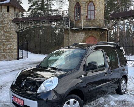 Черный Рено Кенгу, объемом двигателя 1.6 л и пробегом 180 тыс. км за 8200 $, фото 1 на Automoto.ua