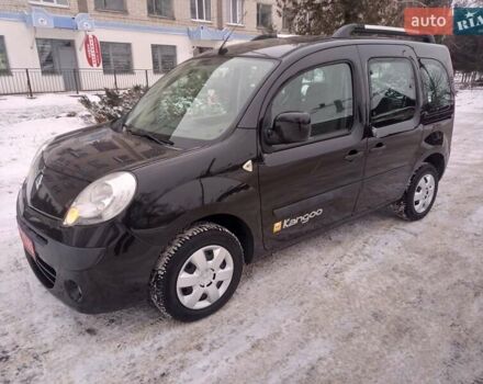Черный Рено Кенгу, объемом двигателя 1.5 л и пробегом 202 тыс. км за 7850 $, фото 1 на Automoto.ua