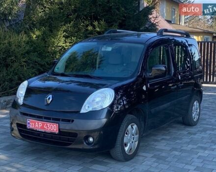 Черный Рено Кенгу, объемом двигателя 1.6 л и пробегом 254 тыс. км за 7300 $, фото 1 на Automoto.ua