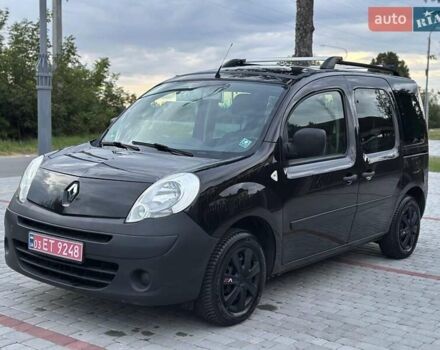 Черный Рено Кенгу, объемом двигателя 1.6 л и пробегом 254 тыс. км за 7300 $, фото 1 на Automoto.ua