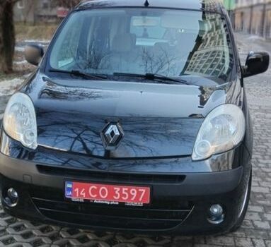 Черный Рено Кенгу, объемом двигателя 1.6 л и пробегом 274 тыс. км за 7499 $, фото 1 на Automoto.ua