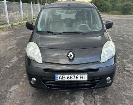 Черный Рено Кенгу, объемом двигателя 1.5 л и пробегом 200 тыс. км за 7500 $, фото 1 на Automoto.ua