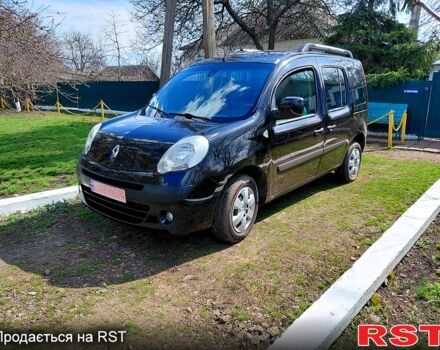 Черный Рено Кенгу, объемом двигателя 1.6 л и пробегом 235 тыс. км за 7600 $, фото 1 на Automoto.ua