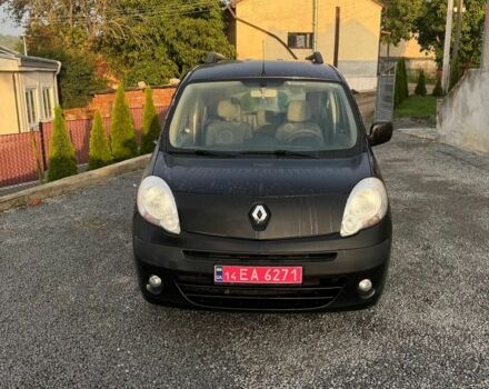 Черный Рено Кенгу, объемом двигателя 1.6 л и пробегом 189 тыс. км за 6400 $, фото 1 на Automoto.ua