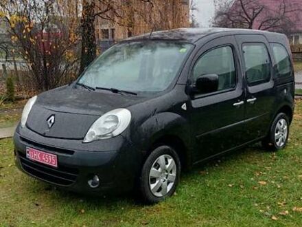 Черный Рено Кенгу, объемом двигателя 1.6 л и пробегом 236 тыс. км за 6700 $, фото 1 на Automoto.ua