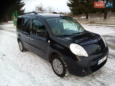 Рено Кенгу 2011 в Остоге на Automoto.ua Черный Рено Кенгу, объемом двигателя 1.6 л и пробегом 208 тыс. км за 8000 $, фото 1 на Automoto.ua
