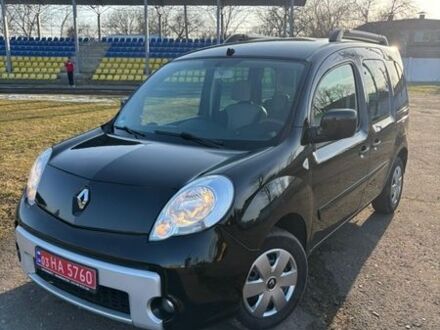 Черный Рено Кенгу, объемом двигателя 1.6 л и пробегом 180 тыс. км за 7900 $, фото 1 на Automoto.ua