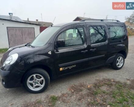Черный Рено Кенгу, объемом двигателя 1.5 л и пробегом 80 тыс. км за 9650 $, фото 1 на Automoto.ua