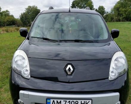 Черный Рено Кенгу, объемом двигателя 1.5 л и пробегом 165 тыс. км за 9000 $, фото 1 на Automoto.ua