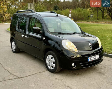 Черный Рено Кенгу, объемом двигателя 1.6 л и пробегом 178 тыс. км за 8750 $, фото 1 на Automoto.ua