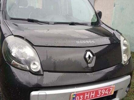 Черный Рено Кенгу, объемом двигателя 1.5 л и пробегом 225 тыс. км за 8750 $, фото 1 на Automoto.ua