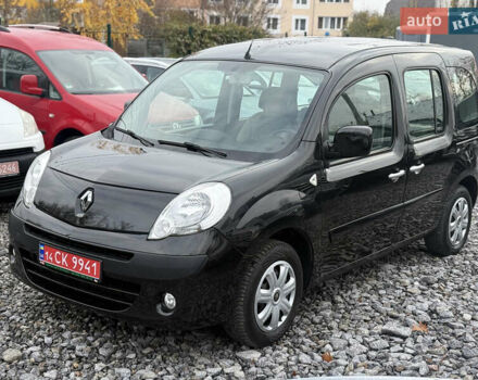 Черный Рено Кенгу, объемом двигателя 1.5 л и пробегом 214 тыс. км за 8999 $, фото 1 на Automoto.ua