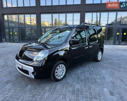 Черный Рено Кенгу, объемом двигателя 1.6 л и пробегом 210 тыс. км за 9200 $, фото 1 на Automoto.ua