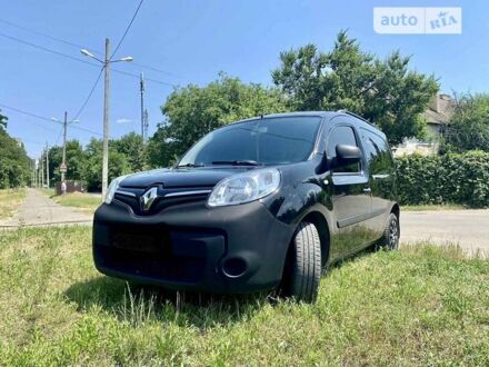 Черный Рено Кенгу, объемом двигателя 1.5 л и пробегом 200 тыс. км за 9700 $, фото 1 на Automoto.ua