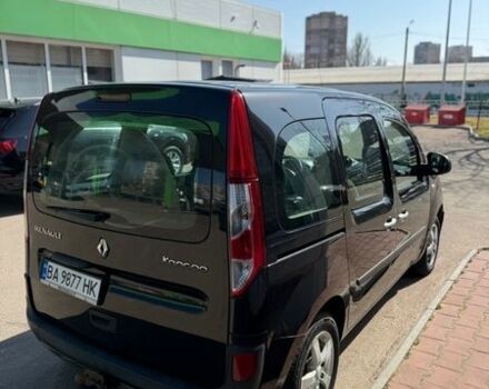 Черный Рено Кенгу, объемом двигателя 1.5 л и пробегом 166 тыс. км за 9500 $, фото 1 на Automoto.ua