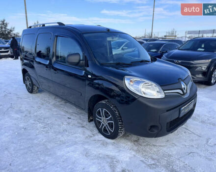 Черный Рено Кенгу, объемом двигателя 1.46 л и пробегом 245 тыс. км за 10900 $, фото 1 на Automoto.ua