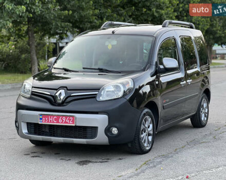 Черный Рено Кенгу, объемом двигателя 1.5 л и пробегом 194 тыс. км за 11700 $, фото 1 на Automoto.ua
