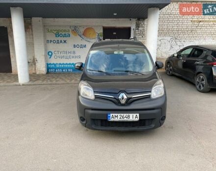 Черный Рено Кенгу, объемом двигателя 1.5 л и пробегом 238 тыс. км за 10300 $, фото 1 на Automoto.ua