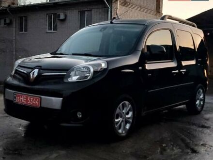 Черный Рено Кенгу, объемом двигателя 1.5 л и пробегом 179 тыс. км за 13500 $, фото 1 на Automoto.ua