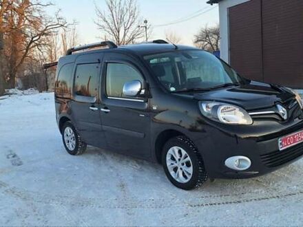 Черный Рено Кенгу, объемом двигателя 1.5 л и пробегом 137 тыс. км за 13400 $, фото 1 на Automoto.ua