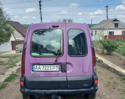 Фиолетовый Рено Кенгу, объемом двигателя 1.5 л и пробегом 300 тыс. км за 2200 $, фото 3 на Automoto.ua