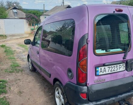 Фиолетовый Рено Кенгу, объемом двигателя 1.5 л и пробегом 300 тыс. км за 2200 $, фото 2 на Automoto.ua