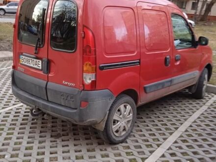 Рено Кенгу груз. 2004 в Тернополе на Automoto.ua Красный Рено Кенгу груз., объемом двигателя 1.9 л и пробегом 260 тыс. км за 3500 $, фото 1 на Automoto.ua