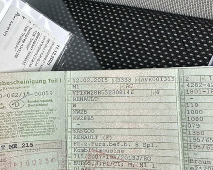 Коричневый Рено Кенгу, объемом двигателя 1.5 л и пробегом 210 тыс. км за 10999 $, фото 30 на Automoto.ua