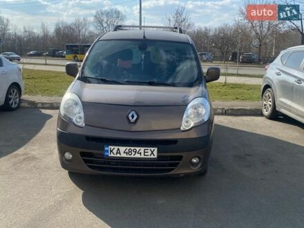 Коричневый Рено Кенгу, объемом двигателя 1.5 л и пробегом 398 тыс. км за 8000 $, фото 1 на Automoto.ua