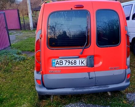 Красный Рено Кенгу, объемом двигателя 1.9 л и пробегом 262 тыс. км за 1500 $, фото 3 на Automoto.ua