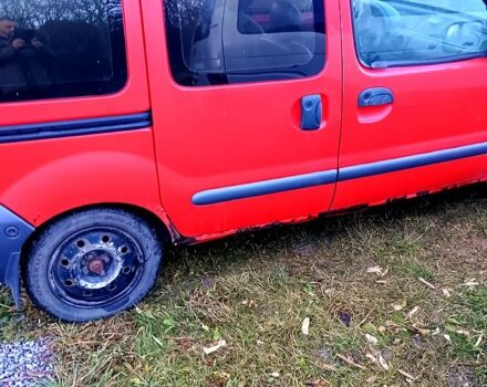 Красный Рено Кенгу, объемом двигателя 1.9 л и пробегом 262 тыс. км за 1500 $, фото 6 на Automoto.ua