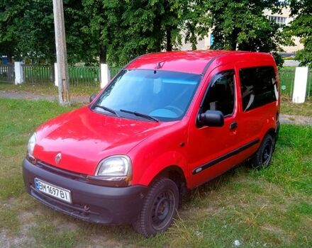 Красный Рено Кенгу, объемом двигателя 1.9 л и пробегом 200 тыс. км за 3300 $, фото 1 на Automoto.ua
