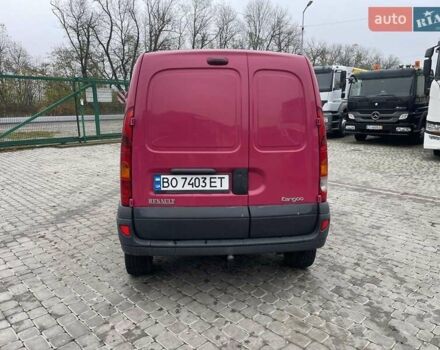 Красный Рено Кенгу, объемом двигателя 1.46 л и пробегом 230 тыс. км за 3999 $, фото 3 на Automoto.ua