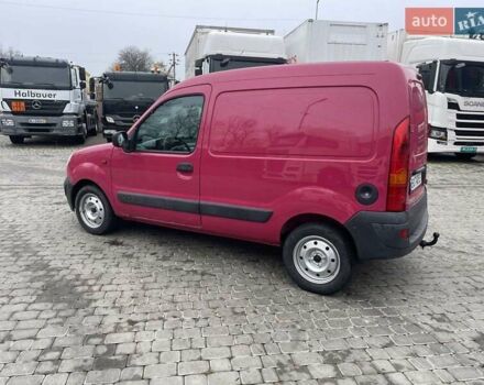 Красный Рено Кенгу, объемом двигателя 1.46 л и пробегом 230 тыс. км за 3999 $, фото 4 на Automoto.ua