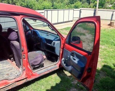 Красный Рено Кенгу, объемом двигателя 1.9 л и пробегом 259 тыс. км за 1700 $, фото 6 на Automoto.ua